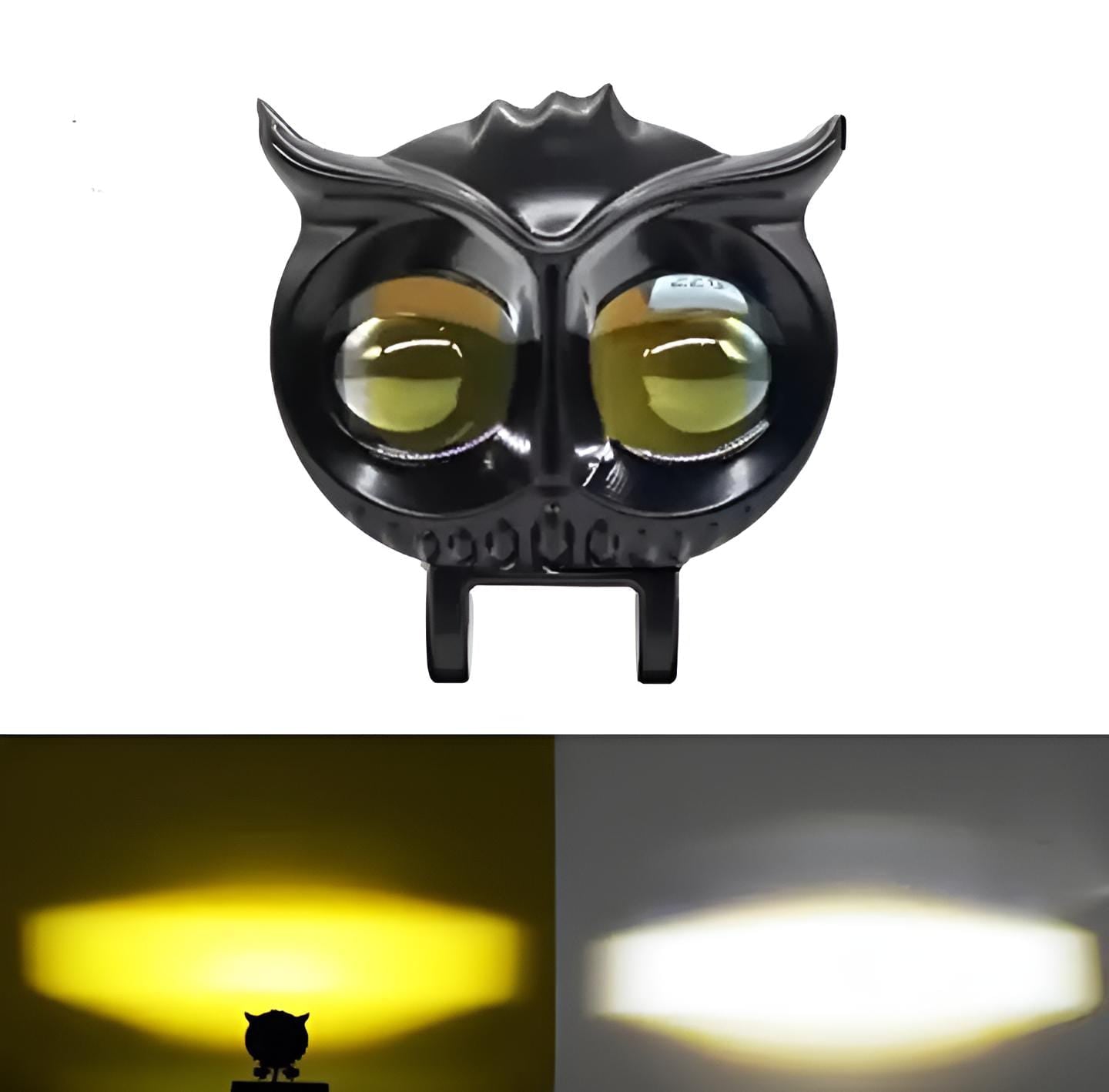 OWL Shape Fog Flash light Low & High Beam Owl