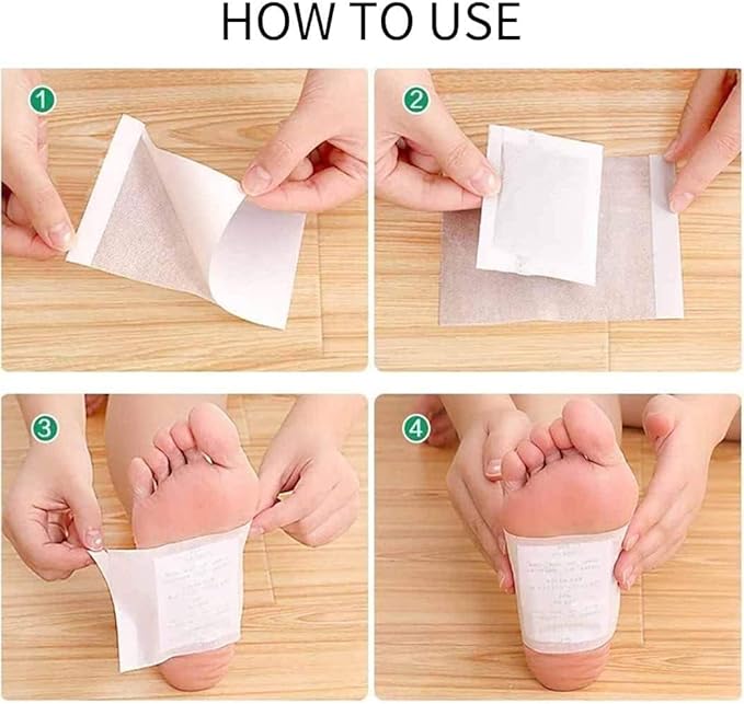 Pain-Free Cleansing Pads for Toxin Removal, Stress Relief & Improved Vital Organ Function (Random Variant)