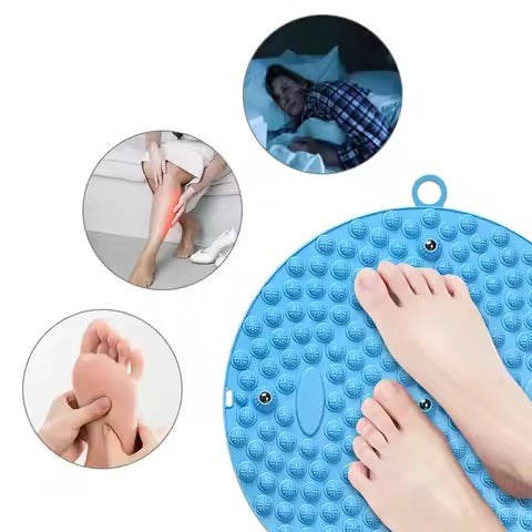 Jogging finger press board, foot massage, soft silicone pedal board