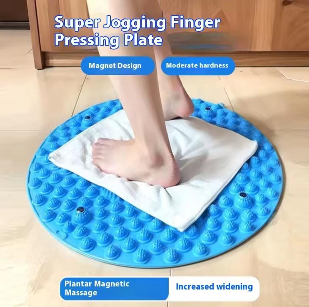 Jogging finger press board, foot massage, soft silicone pedal board