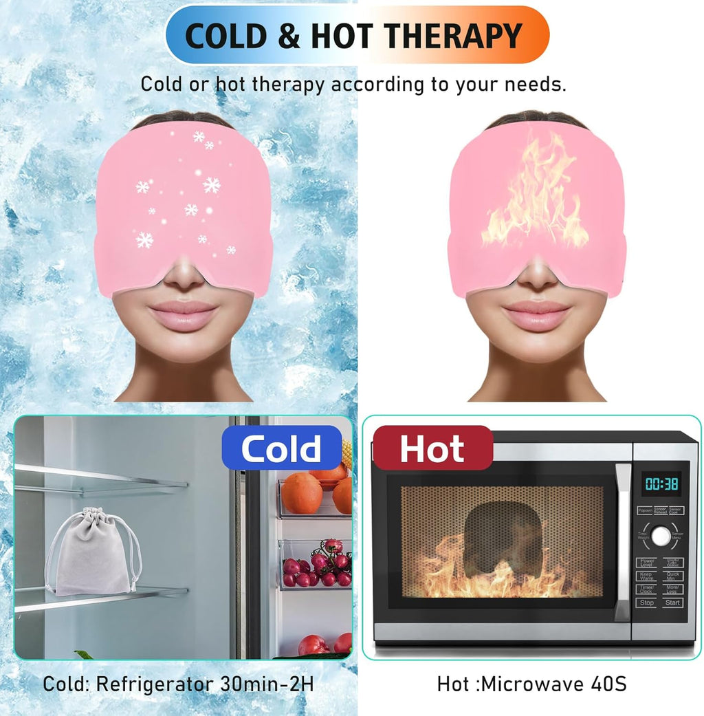 Migraine Relief Cap - Headache Relief Hat for Migraine Relief