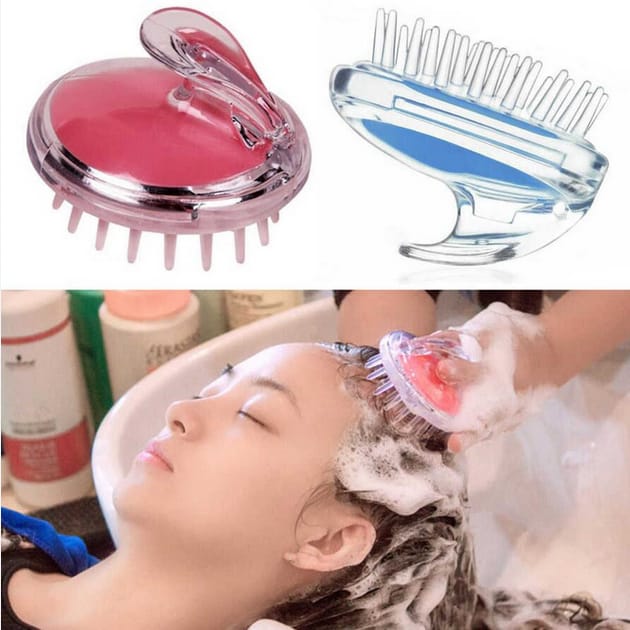 Hair Wash Brush & Scalp Massage Comb – Anti-Dandruff