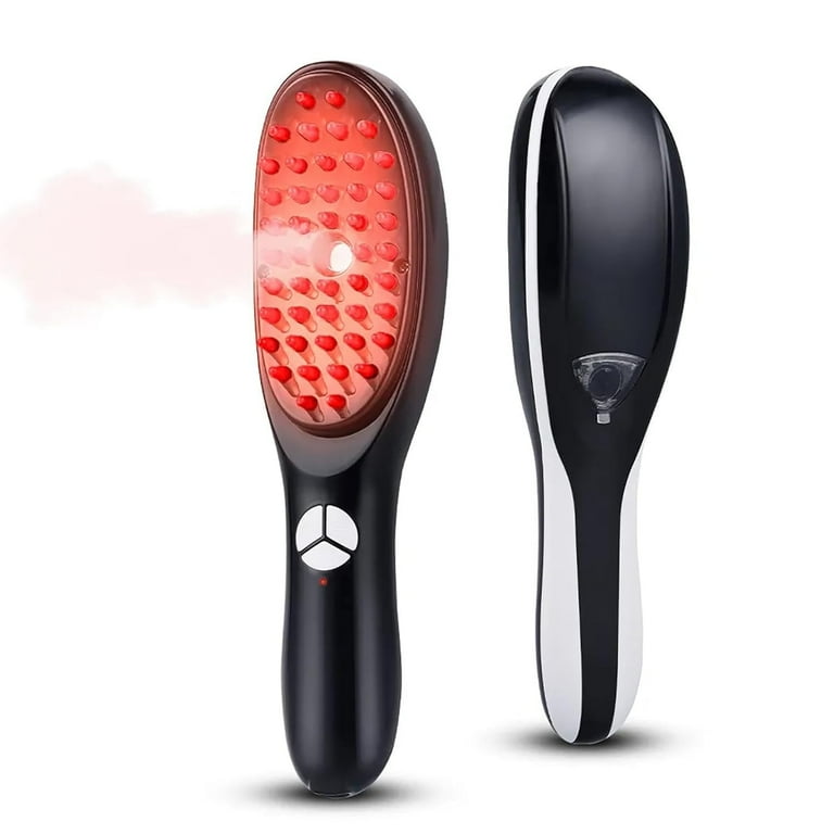 Electric Massage Comb – Blue & Red Light Therapy