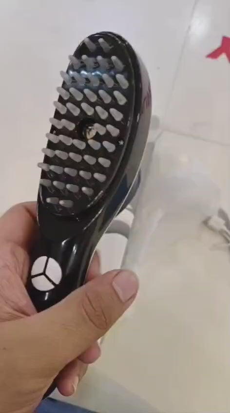 Electric Massage Comb – Blue & Red Light Therapy